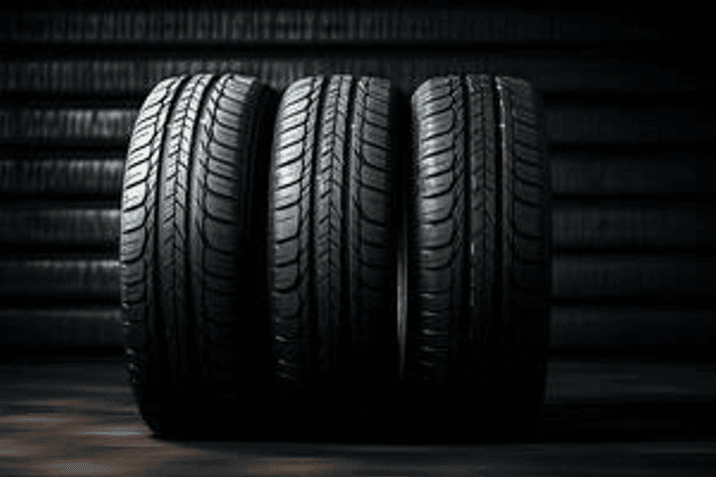 Däckskiftare med fokus